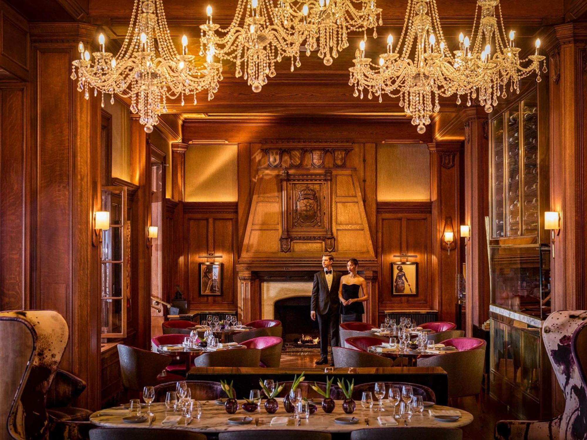 Fairmont Le Chateau Frontenac Quebeque Exterior foto The restaurant