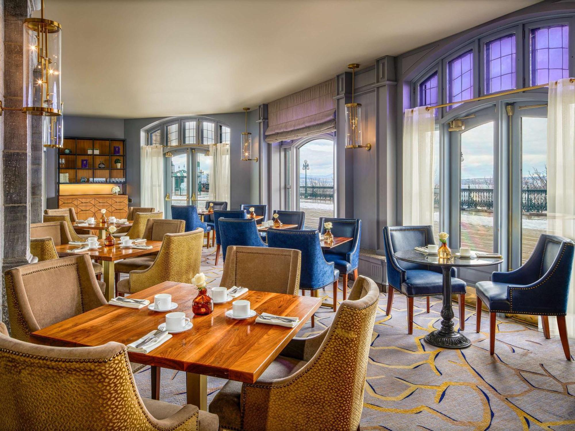 Fairmont Le Chateau Frontenac Quebeque Exterior foto The River Restaurant