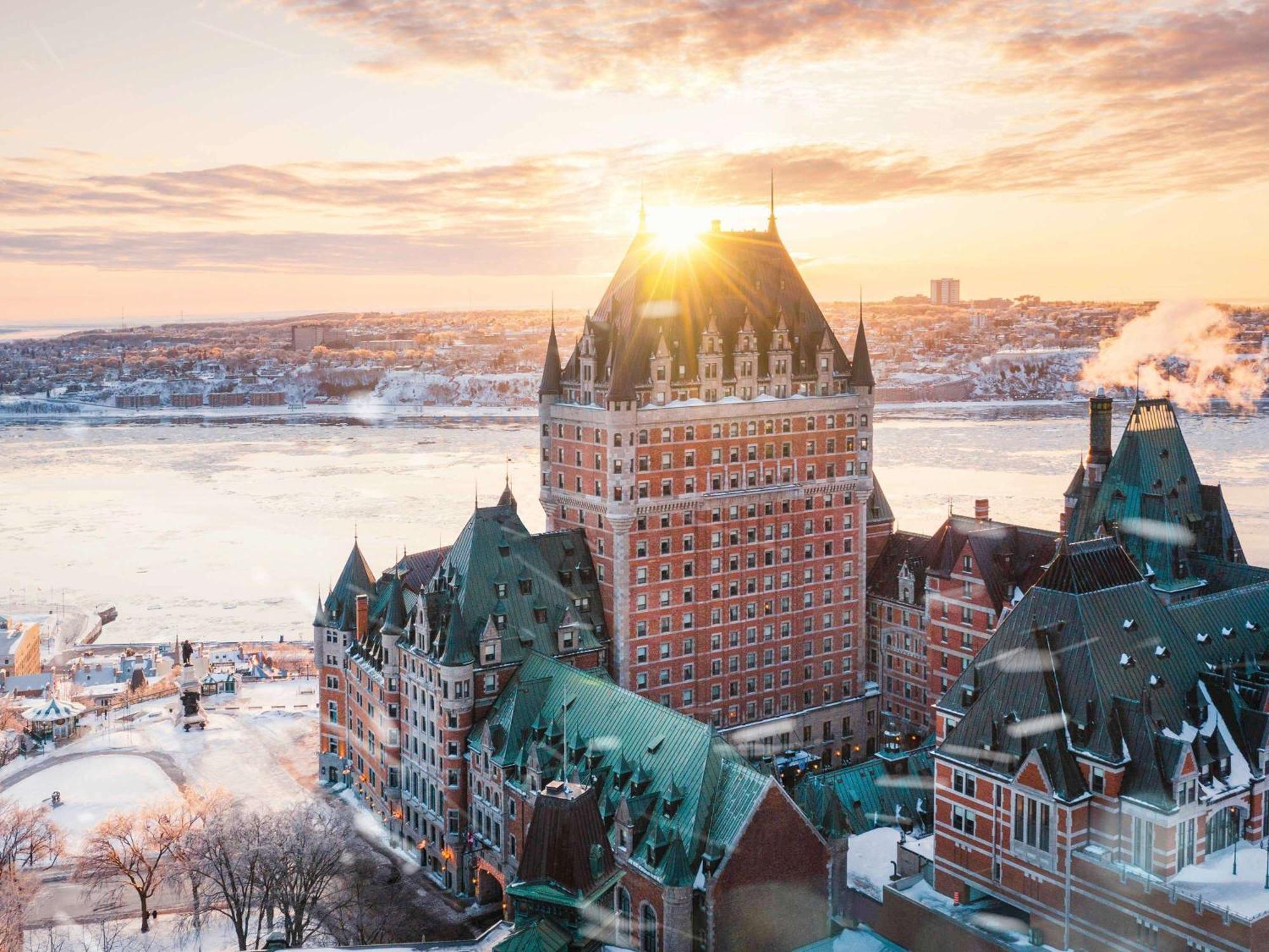Fairmont Le Chateau Frontenac Quebeque Exterior foto Château Frontenac