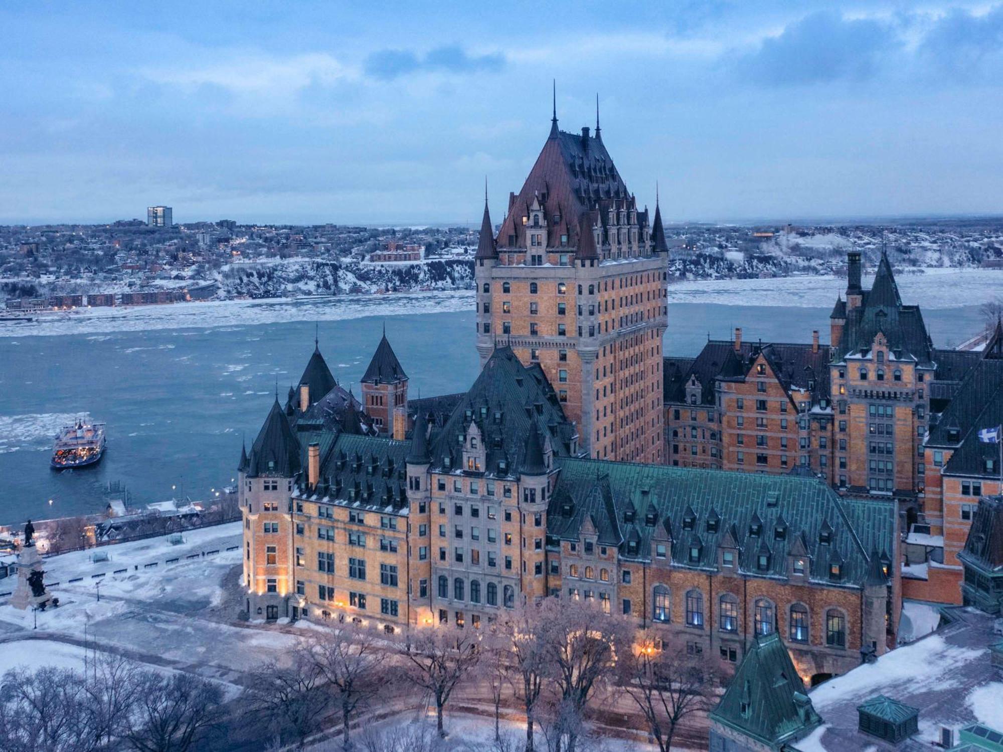 Fairmont Le Chateau Frontenac Quebeque Exterior foto Château Frontenac